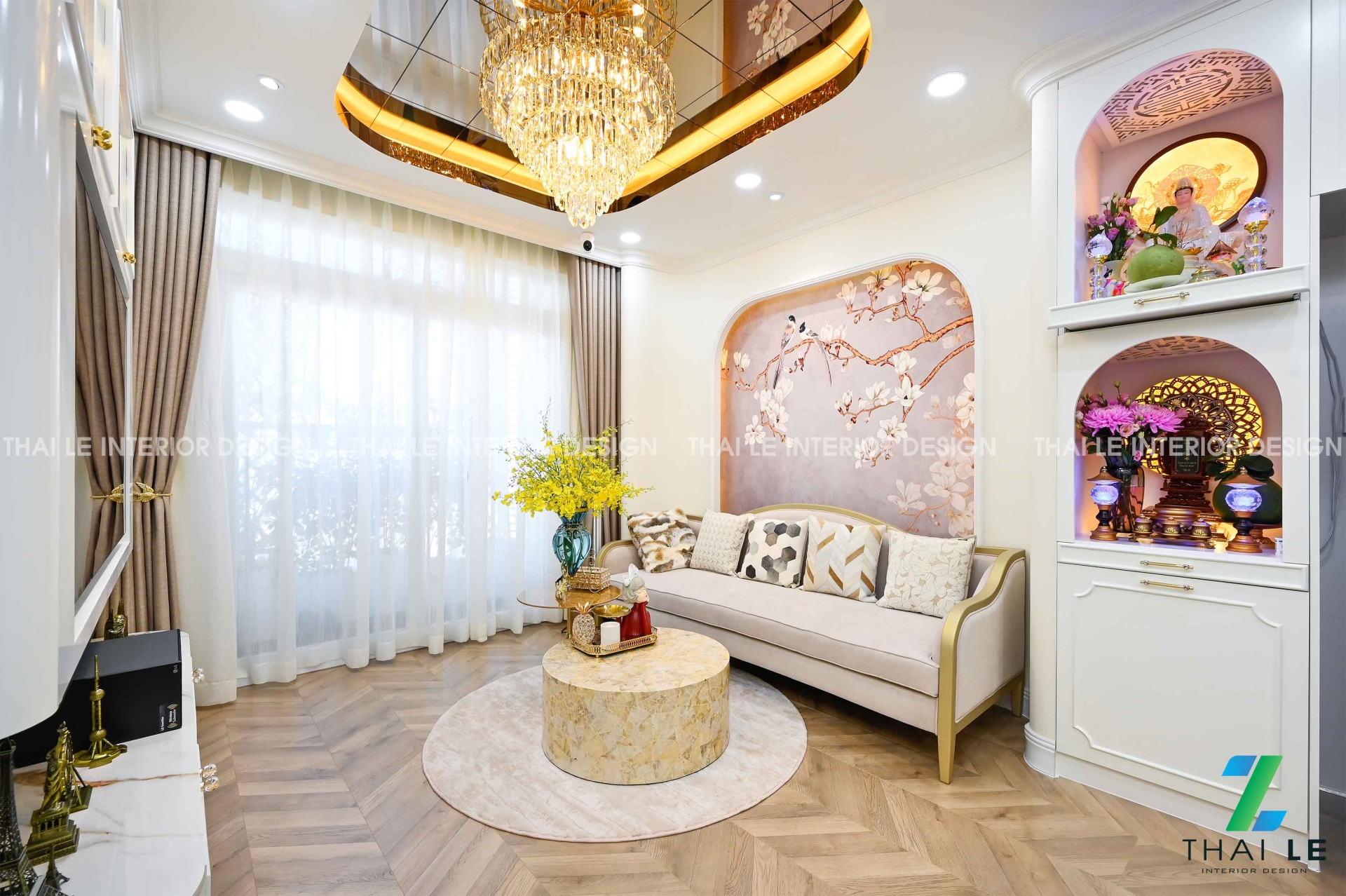 Thi công nội thất căn hộ The Western Capital Q.6 - B1.26.05 - 88m2